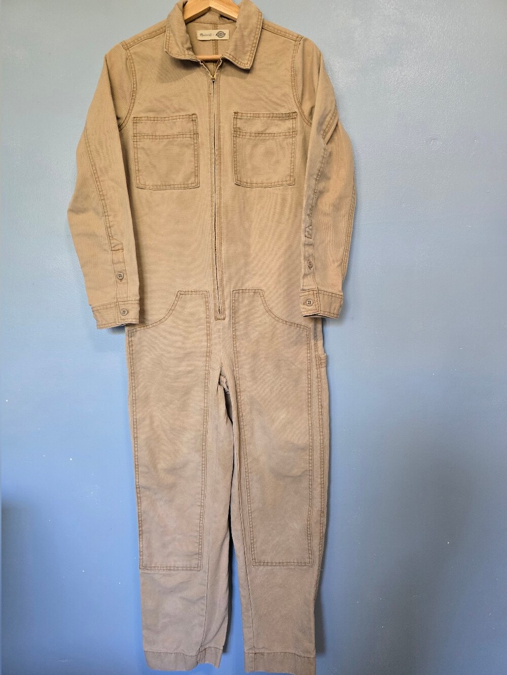 Madewell X Dickies Autumn Meadow Canvas Coverall Jumpsuit XS *read